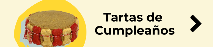 tarta de cumpleaños para perro
