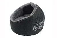 Cama Semi Refugio Vintage Gris para Gatos