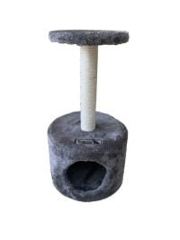 Rascador para Gatos con Cueva y Poste