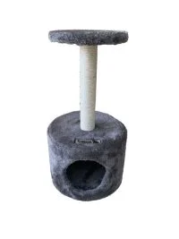 Rascador para Gatos con Cueva y Poste