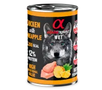 alpha spirit pollo - comida humeda para perros