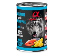 alpha spirit salmon con pina - comida humeda para perros