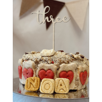 pastel cumpleaños perros personalizado