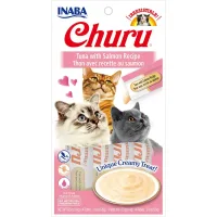 Churu Puré Gatos - Atún & Salmón