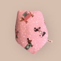 bandana para perros rosa