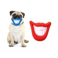 juguete forma de boca perros