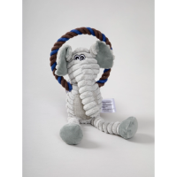 peluche con cuerda para perro