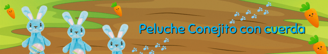 conejo de peluche para cachorros