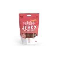 Schesir Snack Jerky BBQ & Ternera - Snack Semiblando para Perros