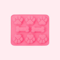 molde silicona perros