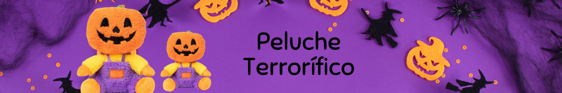 peluche halloween perro