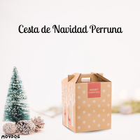 cesta de navidad para perros