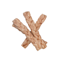 trenzas de rosada para perros