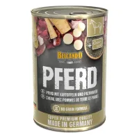 Belcando caballo con patata y chirivia