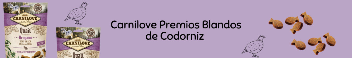 snacks de codorniz para perros