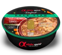 estofado alpha spirit perro pato