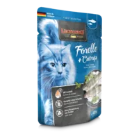 Comida húmeda de Trucha & Menta para Gato - Leonardo PUR