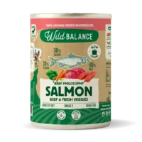 Lata de Salmón para perros 400g - Filosofía BARF Wild Balance