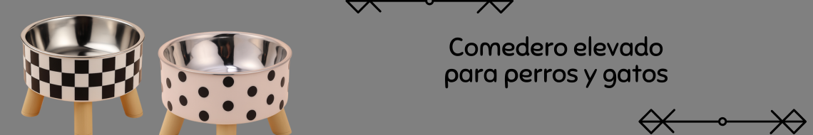 comedero elevado para perros pequeños