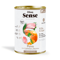 dibaq sense monoproteica pavo para perros