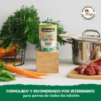 lata de ternera cocinada perros wild balance