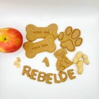 color rebelde tarta para perros