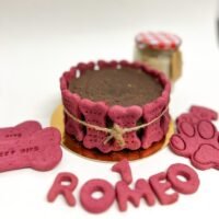 tarta de pato para perros cumpleaños