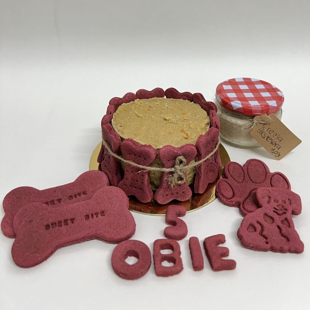tarta perros cumpleaños