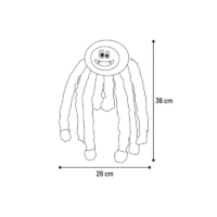 peluche halloween perro