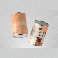 lata para perros conejo con calabaza perros