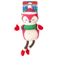 peluche de cuerdas para perros navidad