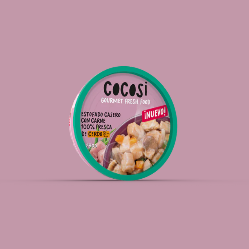 Cocosi estofado de cerdo para perros Cocosi estofado de cerdo para perros