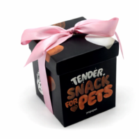 Cajita snacks Salmón, Pavo & Kéfir - San Valentín Perruno