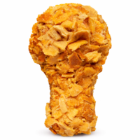 Muslito de pollo rebozado - Snack dental perros