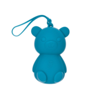 Portabolsas de bolsas para excrementos, diseño Teddy, compacto y cómodo para llevar