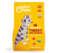 Pienso Gato Edgard & Cooper Pavo y Pollo Fresco