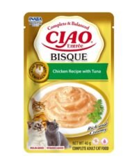 Crema CHURU INABA - Comida Completa para Gatos pollo atun
