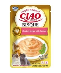 Crema CHURU INABA - Comida Completa para Gatos pollo salmon