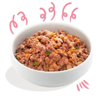 Edgard & Cooper - Pato y Pollo PUPPY 400 gr textura