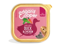 Edgard & Cooper - Pato y Pollo PUPPY tarrina perro 150 gr