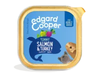 Edgard & Cooper - Salmón y Pavo tarrina perro 150 gr
