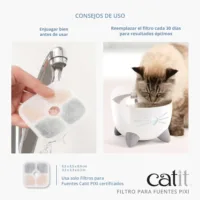 Filtro para fuentes CATIT PIXI - 3 unidades