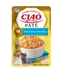 Paté Comida Completa para Gatos - Inaba CHURU pollo queso