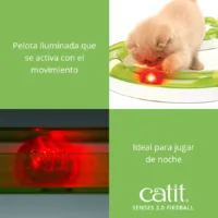 Pelota luminosa CATIT para circuitos - Senses