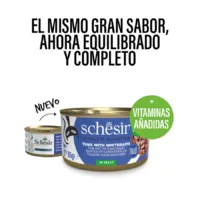 Schesir Atún & Anchovetas 85 gr - Alimento Completo Gatos