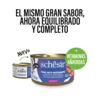 Schesir Atún & Anchovetas Caldo 85 gr - Alimento Completo Gatos