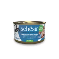 Schesir Salmón & Sardina 85 gr - Alimento Completo Gato
