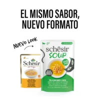 Sopa para Gato SCHESIR - Pollo y Calabaza