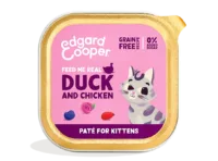 Tarrina Paté Pato & Pollo Gatos Kitten - Edgard & Cooper