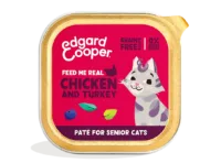 Tarrina Paté Pavo & Pollo Gatos Seniors - Edgard & Cooper